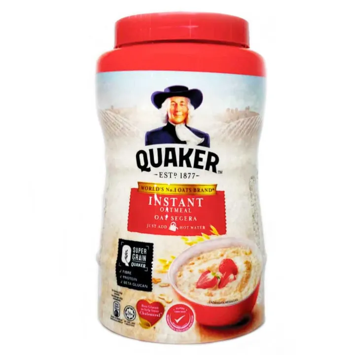 Picture of Quaker Instant Oatmeal oats Malaysian 1Kg