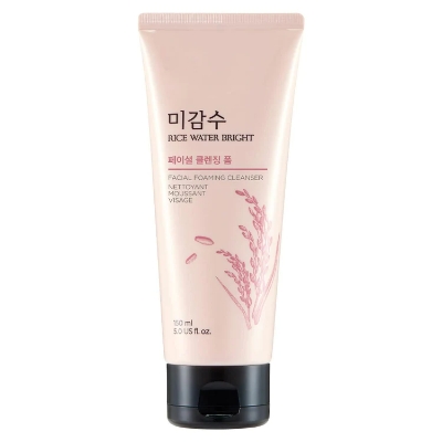 Picture of International Korean Product The Face Shop Rice water Bright Cleansing Foam used For male /female 100 Ml