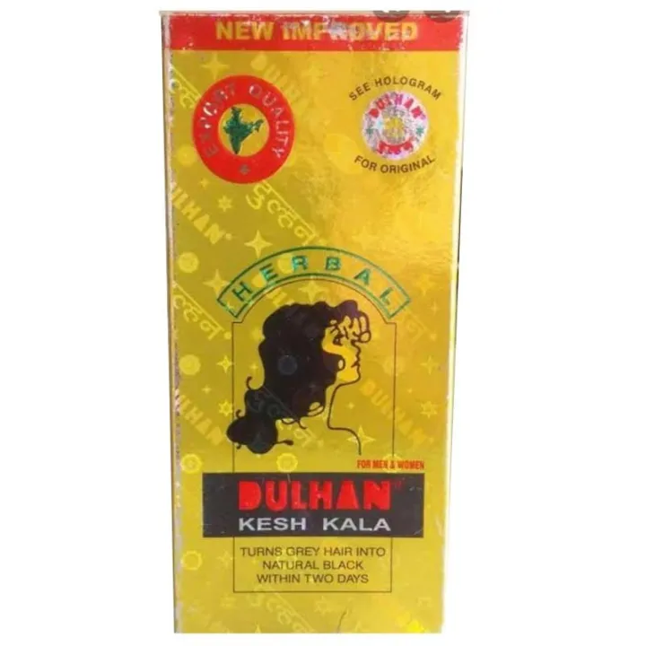 Picture of International Indian Product Dulhan Kesh kala Hair Used For Male/female 75 Ml