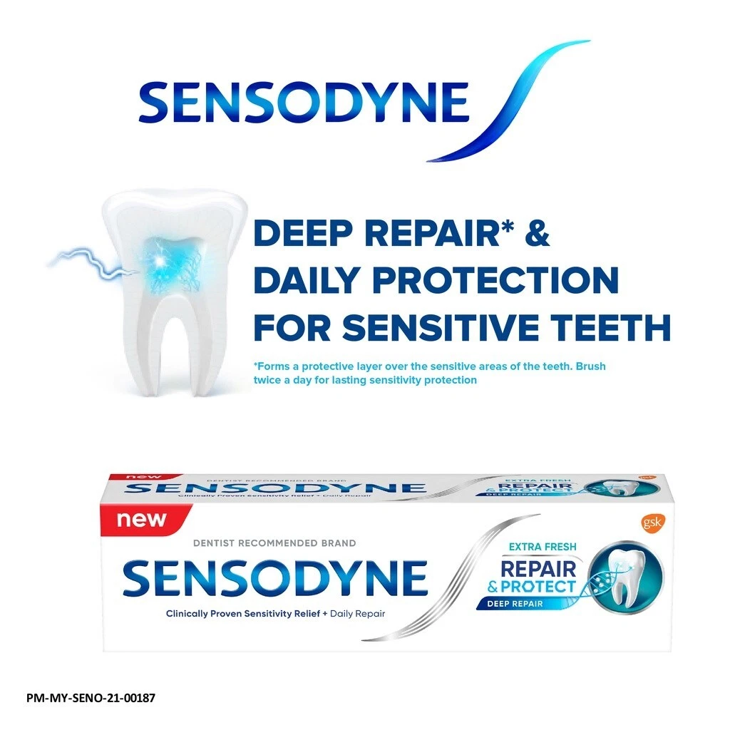 Picture of International Ireland Product Tooth care Repair & Protect Toothpaste used For male /female 75 Ml