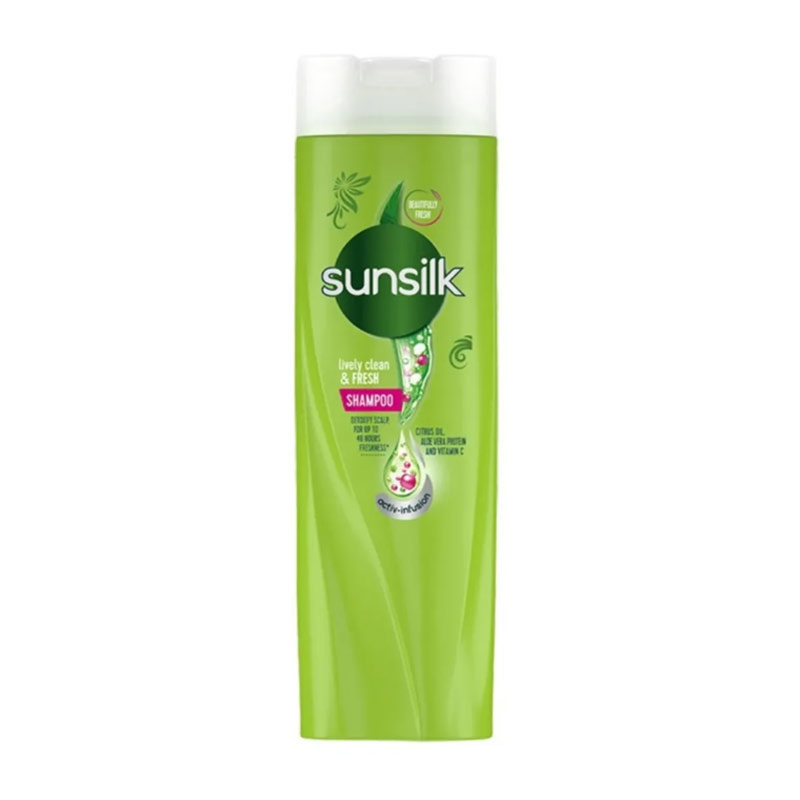 Picture of International Thailand product Sunsilk Lovely & fresh Shampoo used for male/female 300 Ml