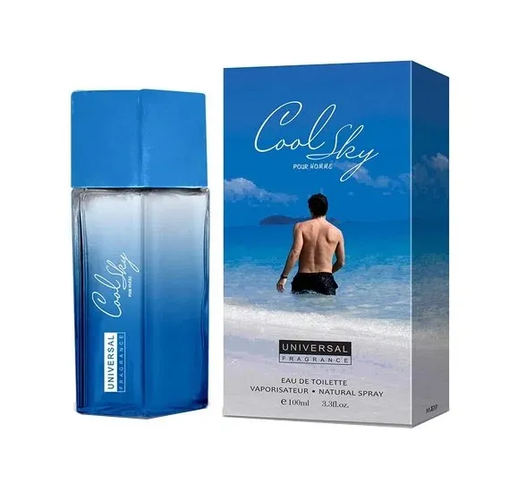 Picture of International UAE Product Body Perfume party Scent Universal Cool Sky For male. 100 Ml