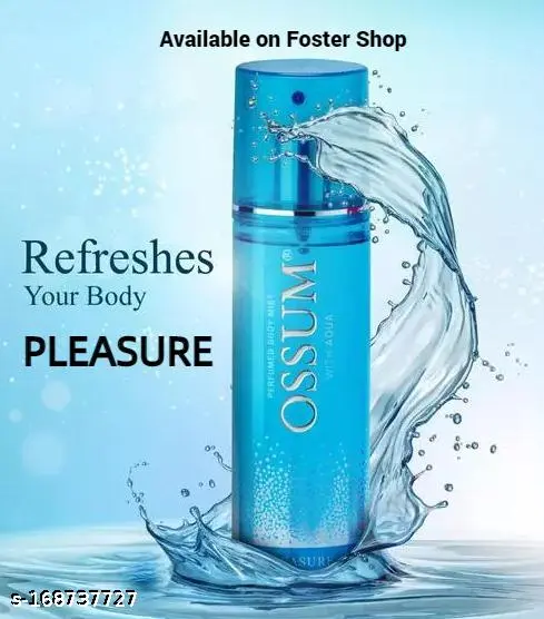 Picture of Indian Product Ossume Perfumed Body Mist With Aqua pleasure Used For male /female -115 Ml