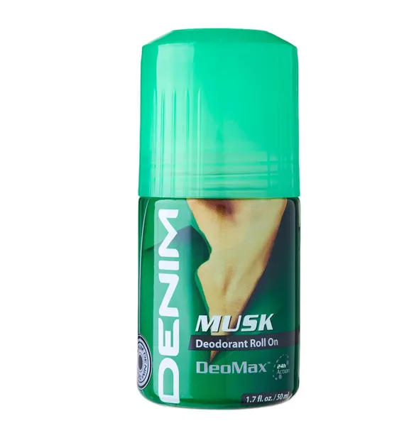 Picture of International Italy Product Denim Musk Deodorant Roll on Deo max For men - 50 Ml