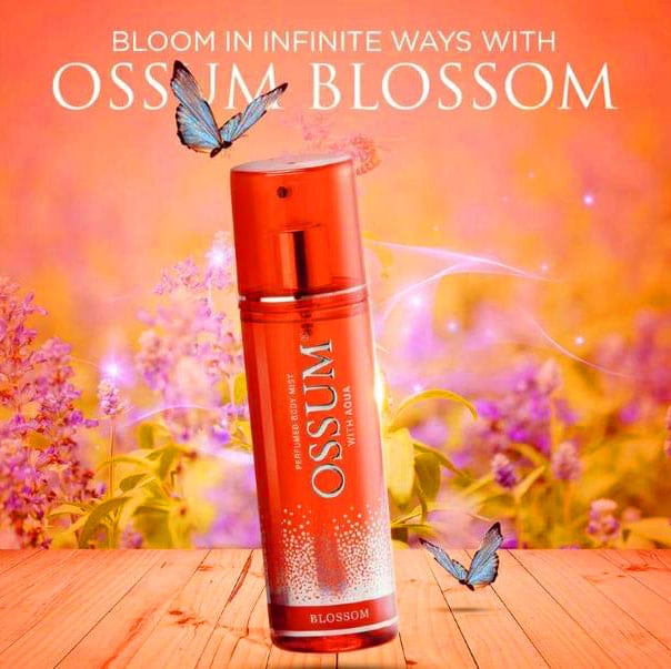 Picture of Indian Product Ossum perfumed body mist With Aqua Blossom Used For male /female - 115 Ml