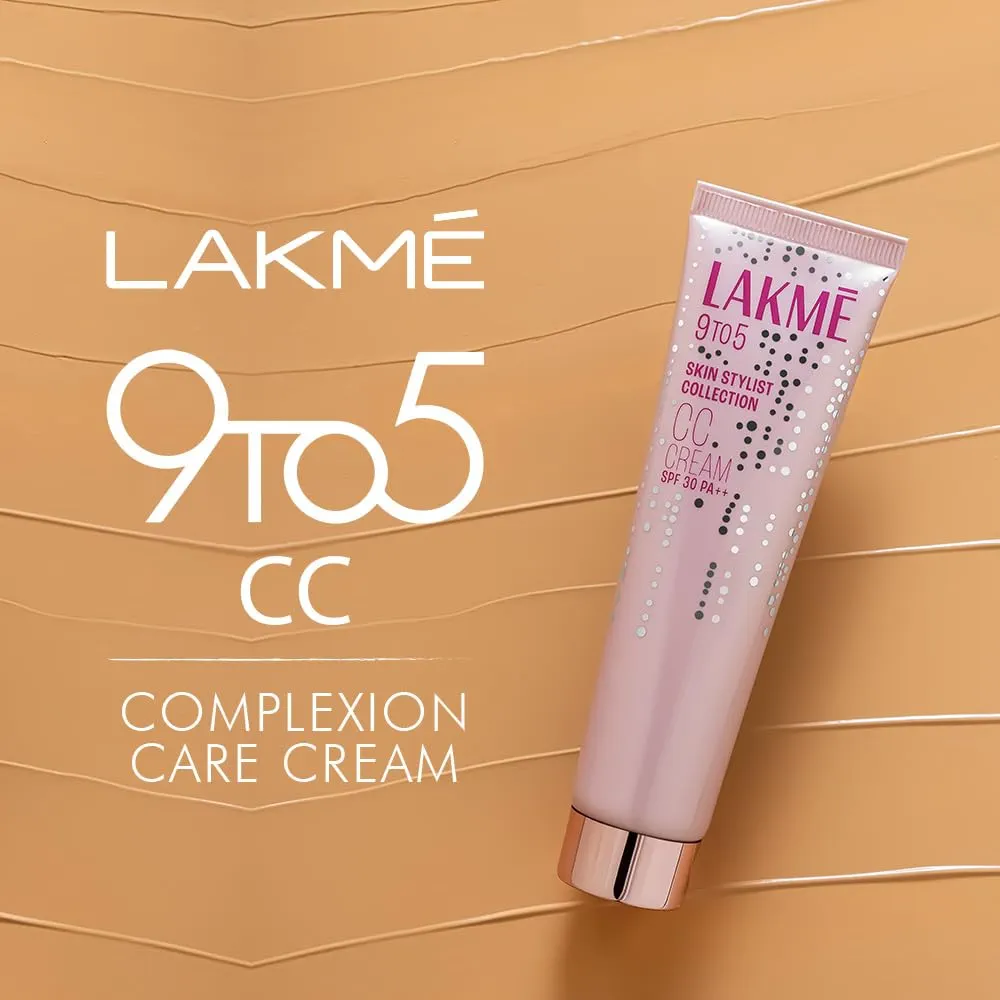 Picture of International Indian Product Lakme 9 To 5 Cc cream Complexion care cream SPF 30 PA++(BRONZE) 30 Gm