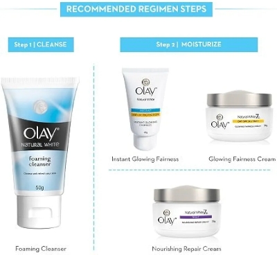 Picture of International Thailand Product Olay Natural White All-in-one Fairness Regimen Pack