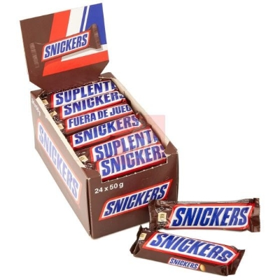 Picture of International UAE product Snickers Chocolate Dubai (24 pcs), 50 gm