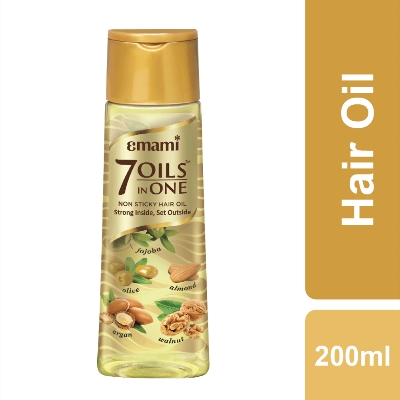 Picture of Indian Product Emami 7 Oils In one Hair oil used For male /female -200 Ml