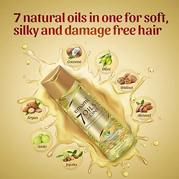 Picture of Indian Product Emami 7 Oils In one Hair oil used For male /female -200 Ml