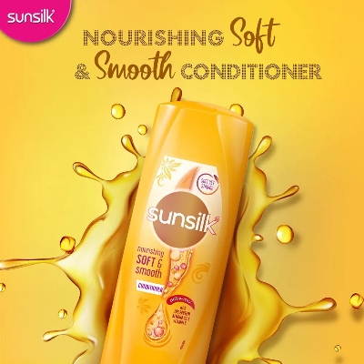 Picture of International Thailand Product Sunsilk Soft & Smooth Conditioner Used For male /female -300 Ml