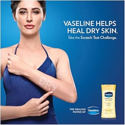 Picture of Indian Product Vaseline Deep Moisture( 48hr) Long lasting Moisturization Vaseline Serum In lotion Used For male /female -400 Ml