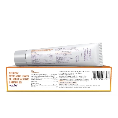 Picture of Indian product Volini Pain Relief Gel -75Gm