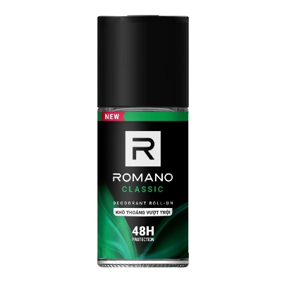 Picture of International Vietnam product Romano Classic Ultra Dry Deodorant Roll-on used For male -50 Ml