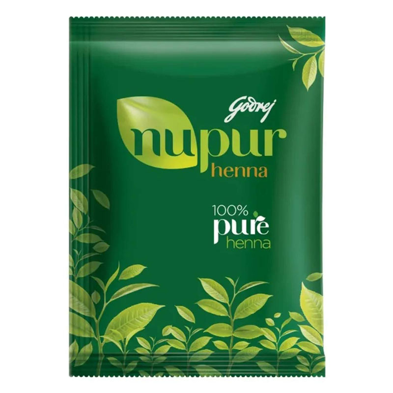 Picture of Indian Product Godrej Nupur Henna 100% pure Henna mehendi -120 Gm