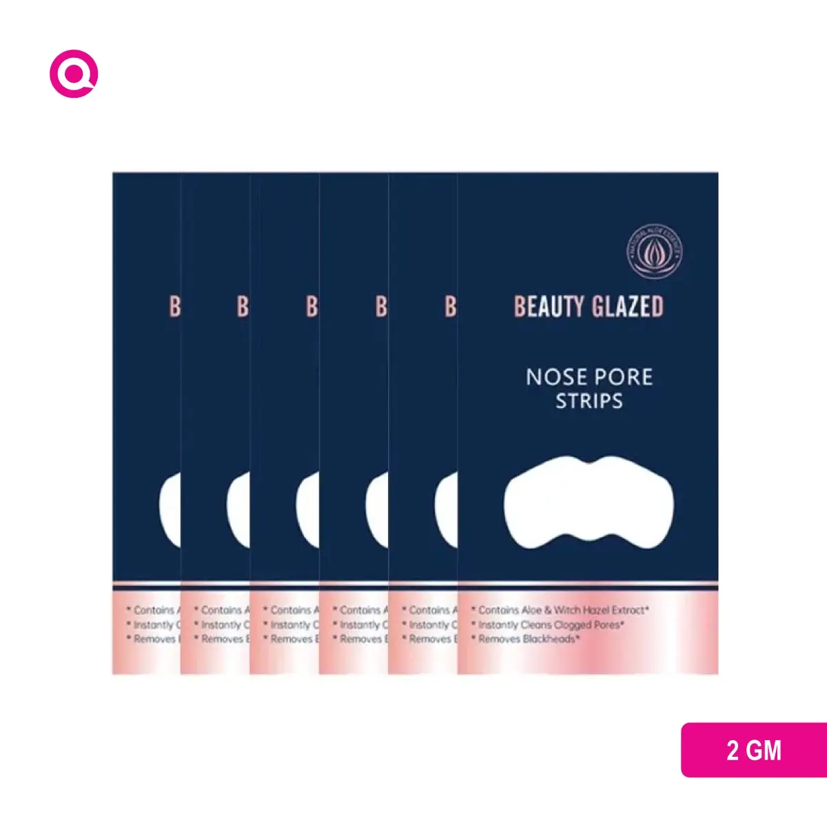 Picture of 1 pcs Beauty Glazed Nose Pore Strips blackhead remover