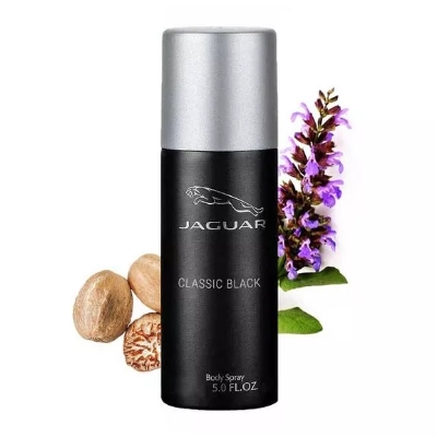 Picture of International UAE product Jaguar body spray For men (black colour) 200 Ml