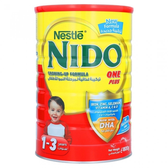 Picture of International UAE product Nestle Nido 1 Plus Milk (1-3 Years) -1800 Gm