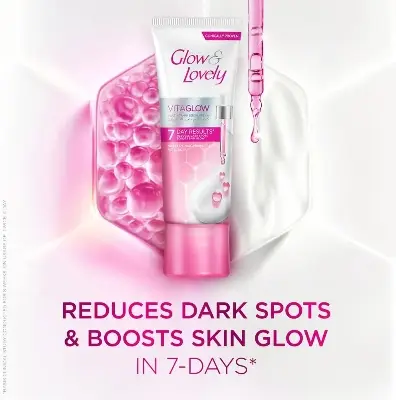 Picture of International UAE Product Fair&Lovely With Glow & Lovely VitaGlow Multivitamin Serum Face Cream Used For Women..100 Ml