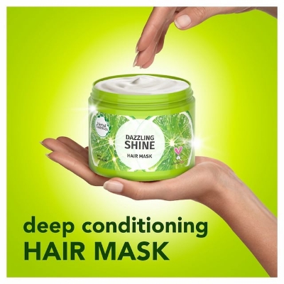 Picture of International France Product Herbal Essences Dazzling Shine Hair Mask For Hair Treatment Used For male /Female...300 Ml