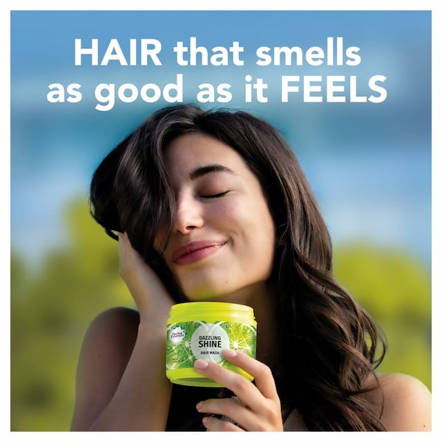 Picture of International France Product Herbal Essences Dazzling Shine Hair Mask For Hair Treatment Used For male /Female...300 Ml