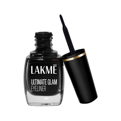 Picture of Indian Product Lakme Ultimate Glam Eyeliner Black Colour (Original product) For women.. 9Ml