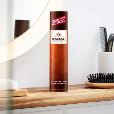 Picture of International Germany Product Tabac Original Deodorant Spray With 24hours Long Lasting Protection Spray Deodorant Body spray Used For Men-250Ml