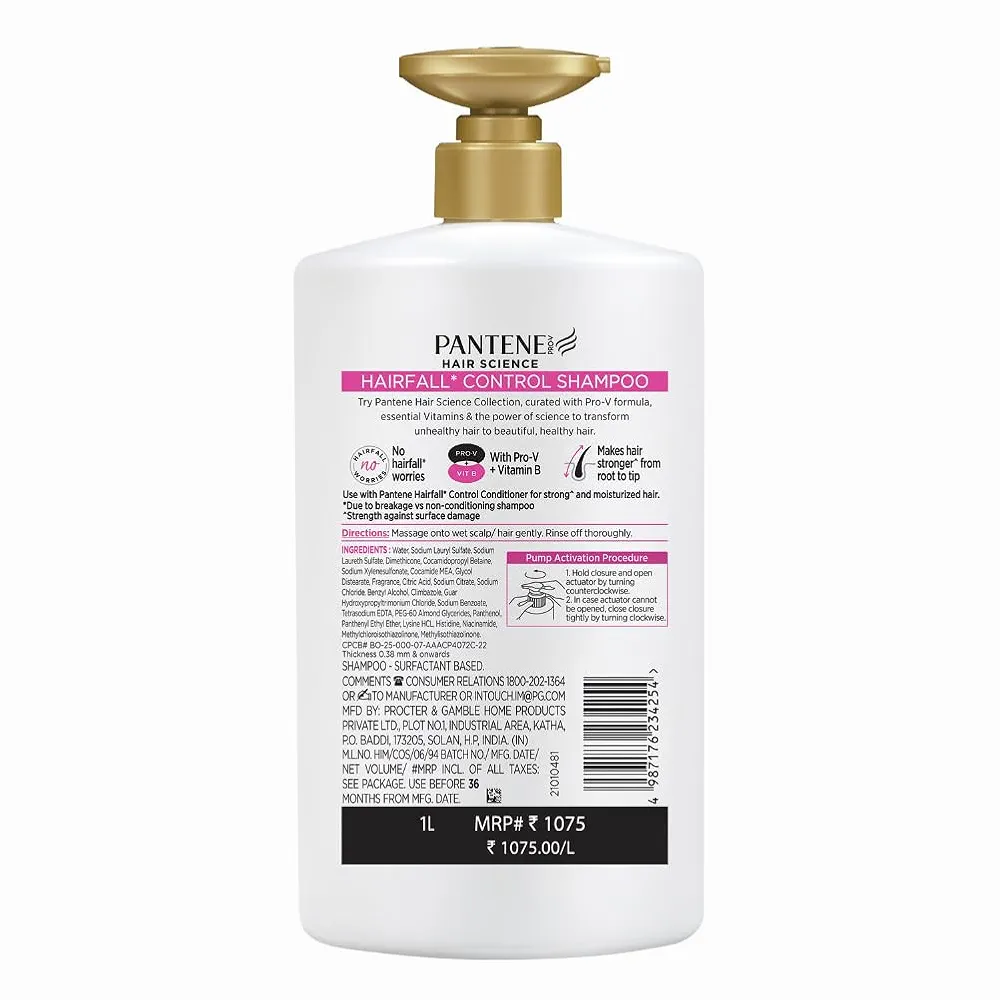 Picture of Indian Product Hair Care Hair Science Hair Fall Control Shampoo Used For Male /Female -1L