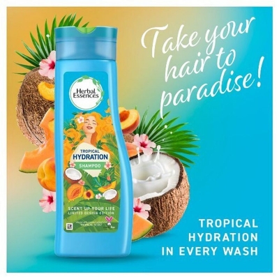 Picture of International France Product Herbal Essences Tropical Hydration Shampoo Used For Male /Female-400Ml