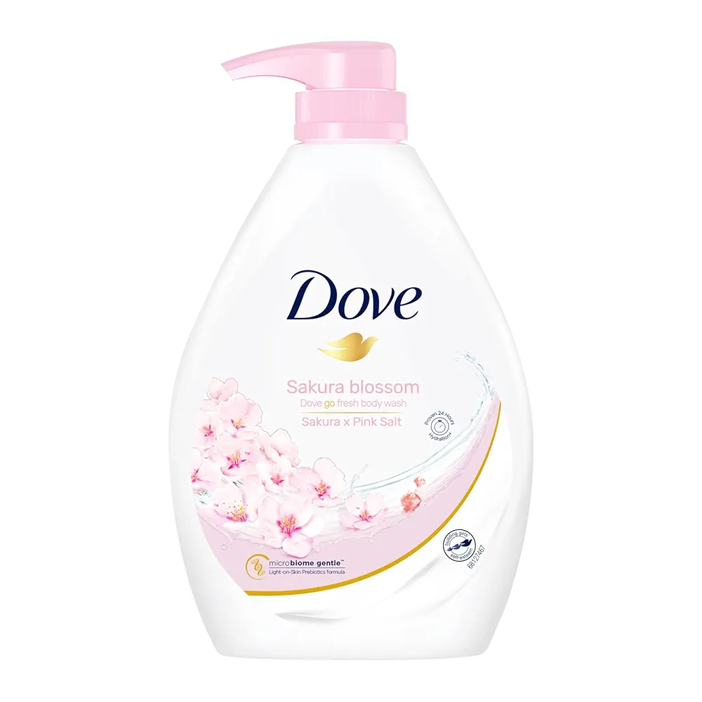 Picture of International Malaysian Product Dove Sakura Blossom Go Fresh Body Wash Used For Male /Female-1000Ml