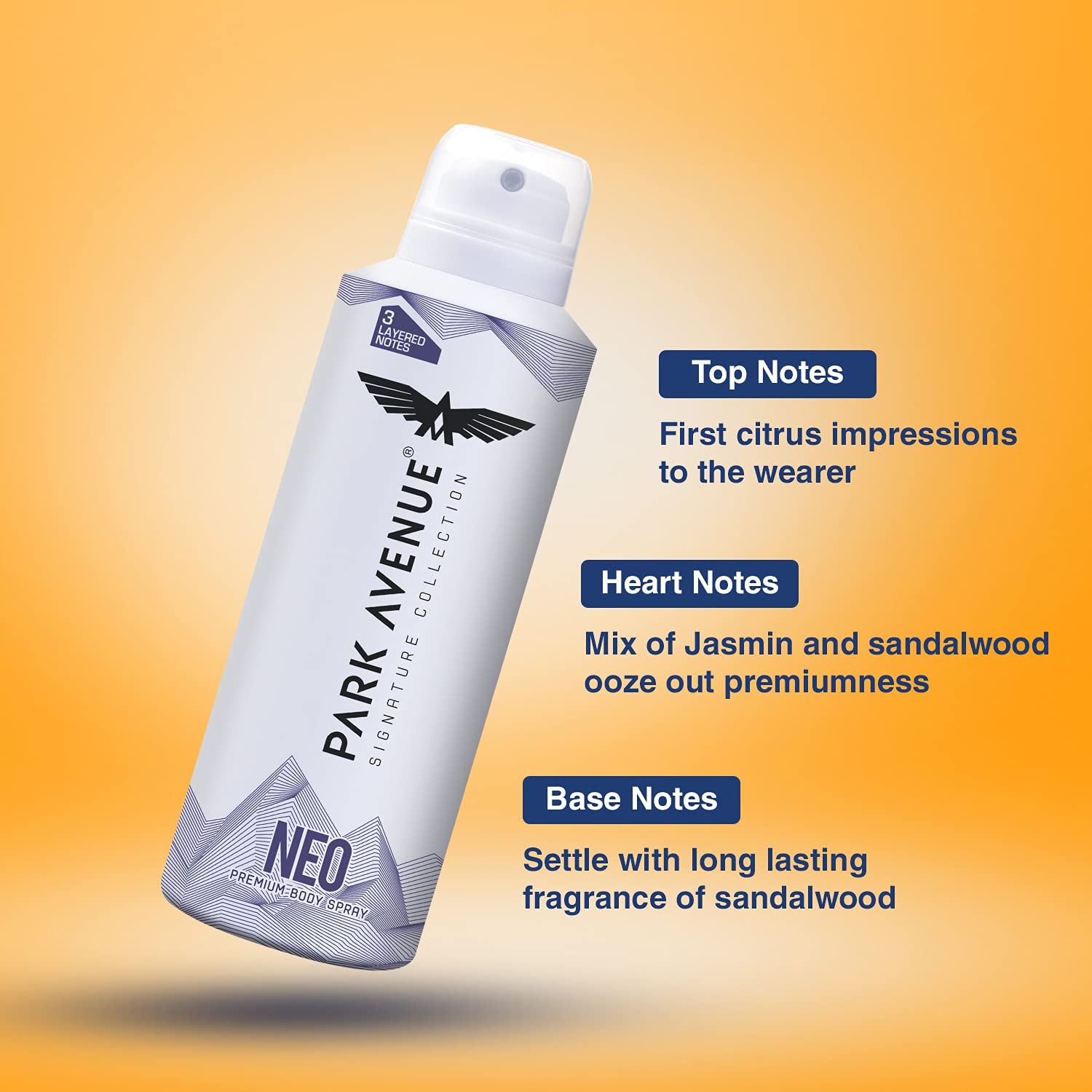 Picture of Indian Product Park Avenue Neo Signature Deo Body Spray For Men-150ml