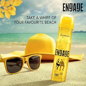 Picture of Indian Product Engage Deodorant Tease 24hous Long Lasting Body Spray For Women -150Ml