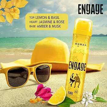 Picture of Indian Product Engage Deodorant Tease 24hous Long Lasting Body Spray For Women -150Ml