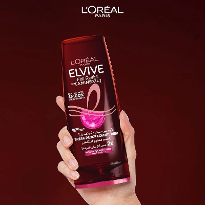 Picture of International Egypt Product Hair Care Loreal Paris Elvive Fall Resist With( Aminexil) Break-proof Conditioner Used For Male/Female-360Ml