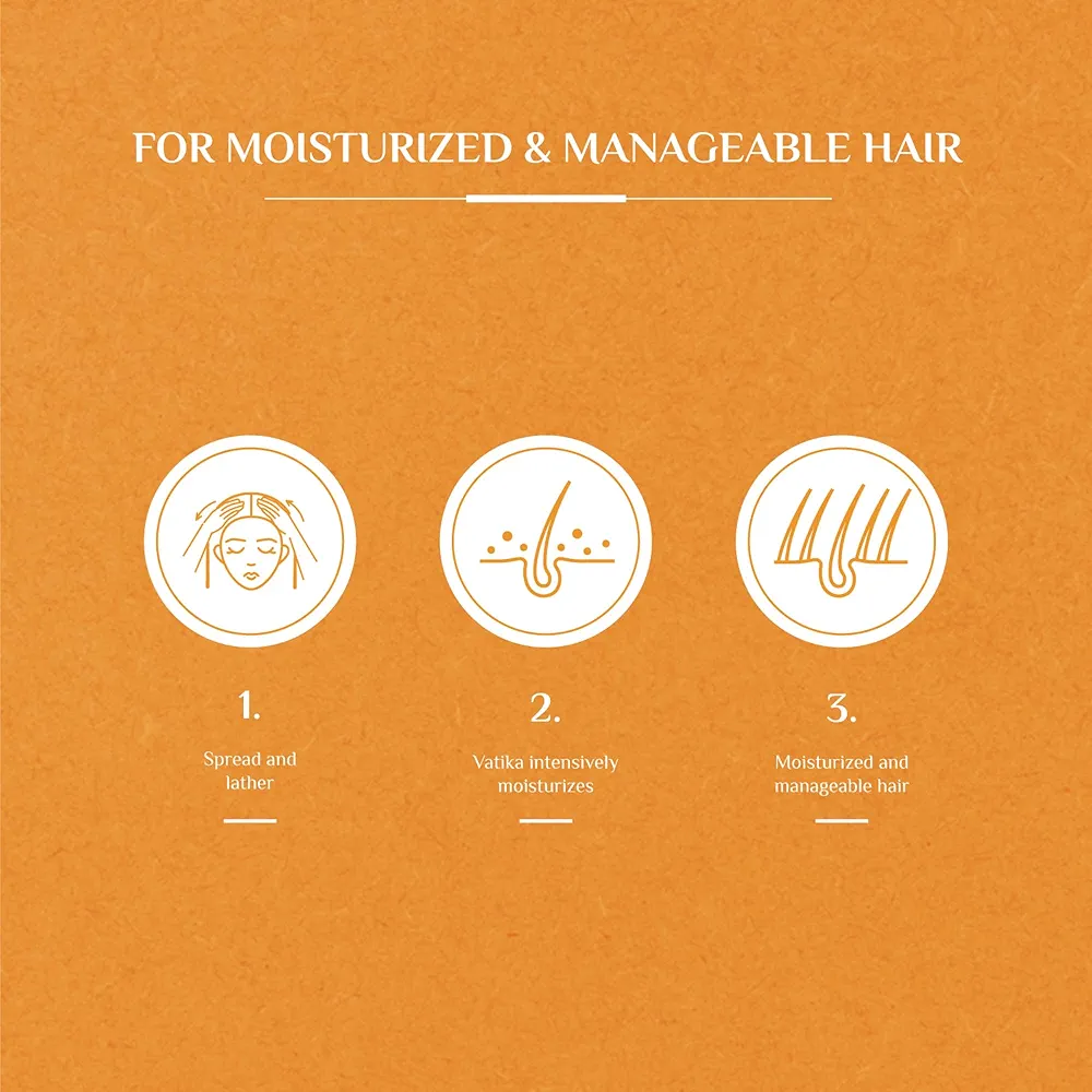 Picture of International UAE Product Vatika Almond & Honey With Moisture Treatment For Dry & Frizzy Hair Shampoo Used For Male /Female-700Ml