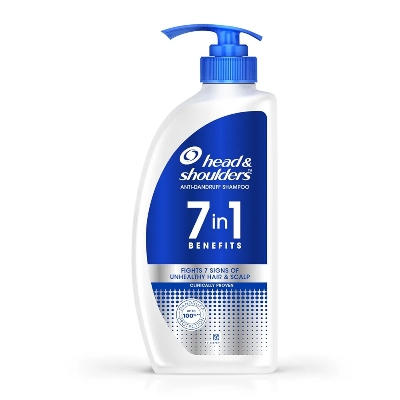 Picture of Indian Product Head & Shoulders 7in1 Anti-dandruff For Multi-action formula, Complete Solution for unhealthy scalp, 7 benefits Shampoo Used For Male/Female- 650ml