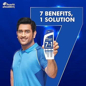 Picture of Indian Product Head & Shoulders 7in1 Anti-dandruff For Multi-action formula, Complete Solution for unhealthy scalp, 7 benefits Shampoo Used For Male/Female- 650ml