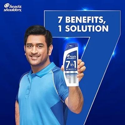 Picture of Indian Product Head & Shoulders 7in1 Anti-dandruff For Multi-action formula, Complete Solution for unhealthy scalp, 7 benefits Shampoo Used For Male/Female- 650ml