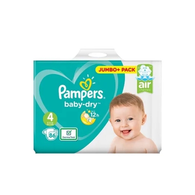 Picture of Pampers Jumbo Pack-4 Belt 9-14kg 86pcs
