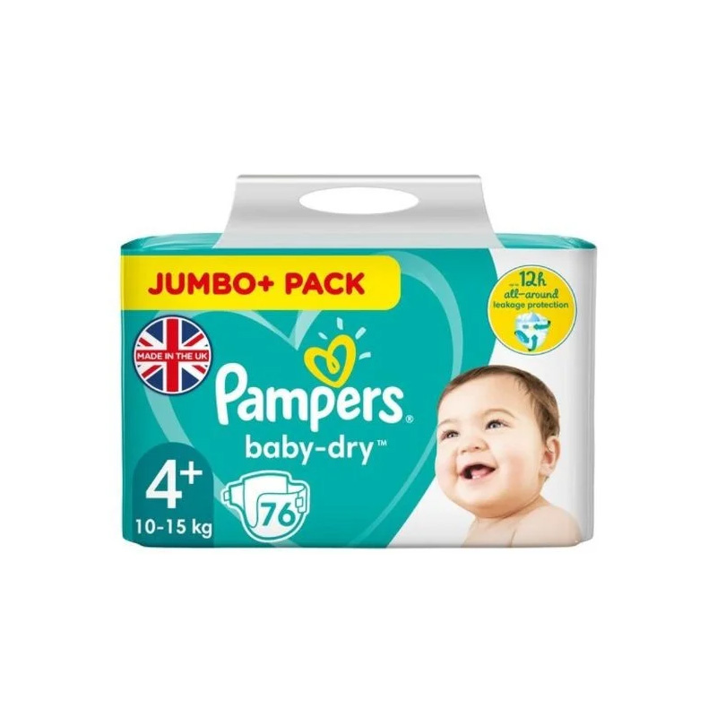 Picture of Pampers Jumbo Pack-4+ Belt 10-15kg 76pcs
