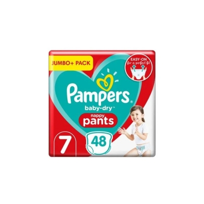 Picture of Pampers Jumbo Pack-7 Pant 17+kg 48pcs