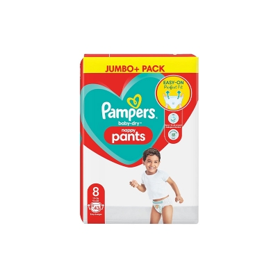 Picture of Pampers Jumbo Pack-8 Pant 19+kg 43pcs