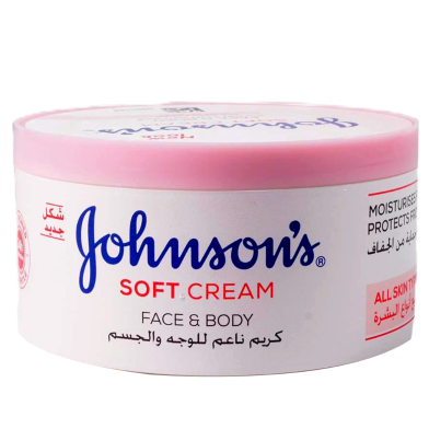 Picture of International UAE product Jonsons 24 hours Moistur Soft Cream 200 ML