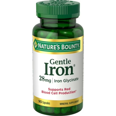 Picture of Bounty Gentle Iron 28 mg – 90 Cap