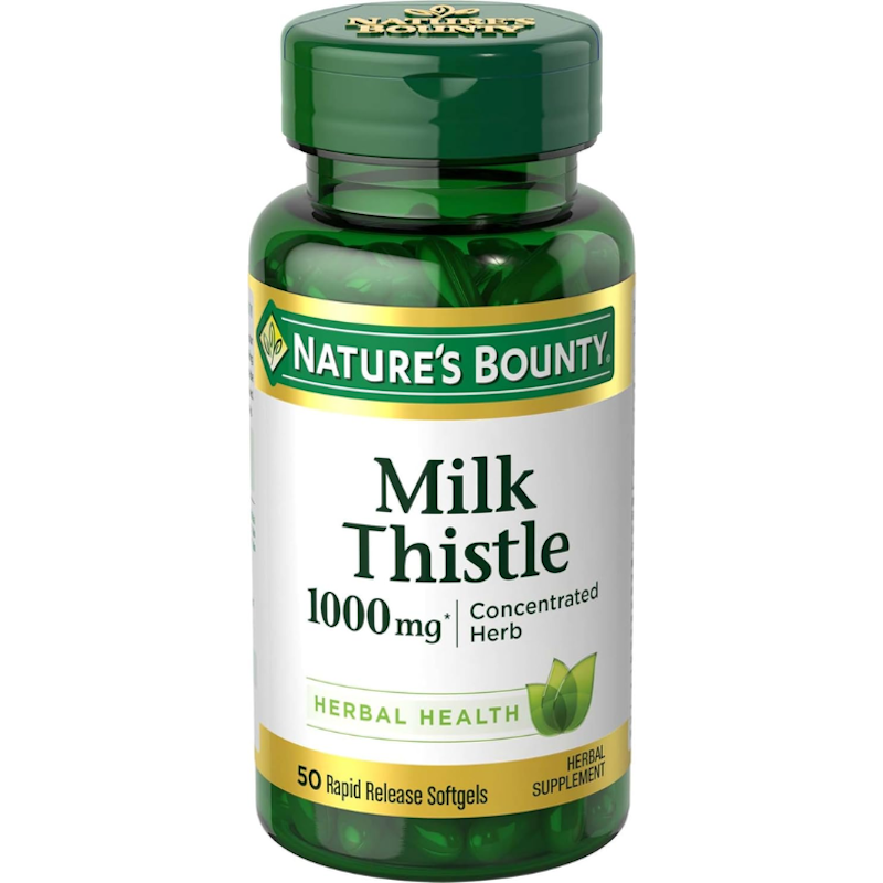 Picture of Bounty Milk Thistle 1000mg – 50 Softgels