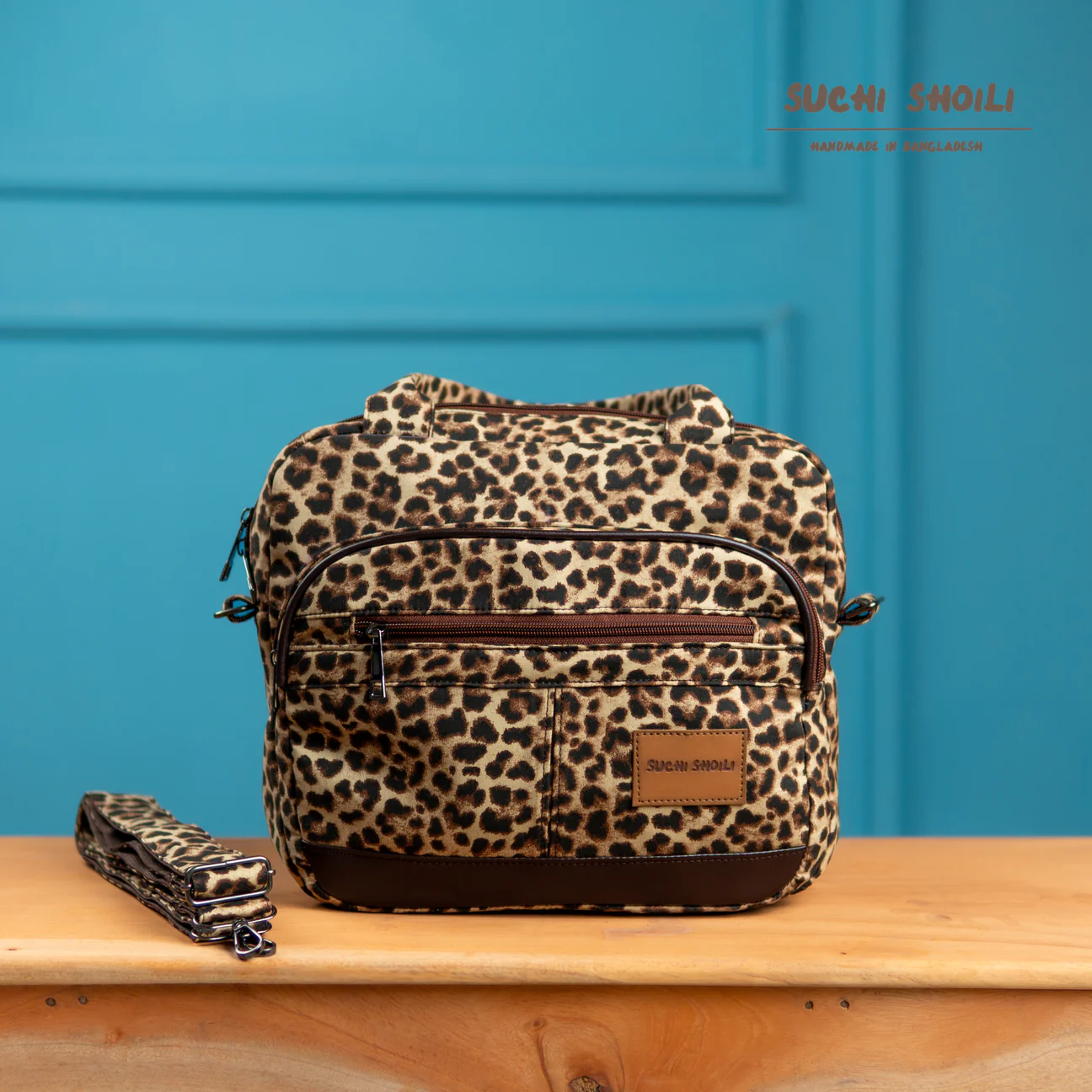 Picture of Stoff Leopard Eva Tote Bag