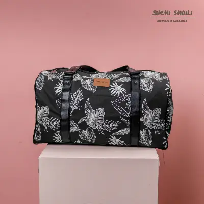 Picture of Night Leaf Square Duffel Bag