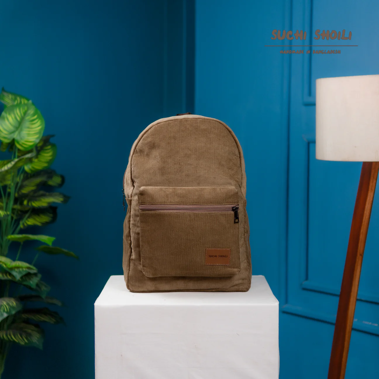 Picture of Ash Send Corduroy Fabric Urbanmate Backpack