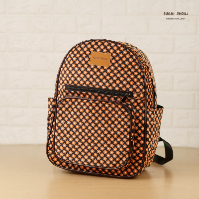 Picture of Vintage Flower Corduroy Fabric Aboni Backpack