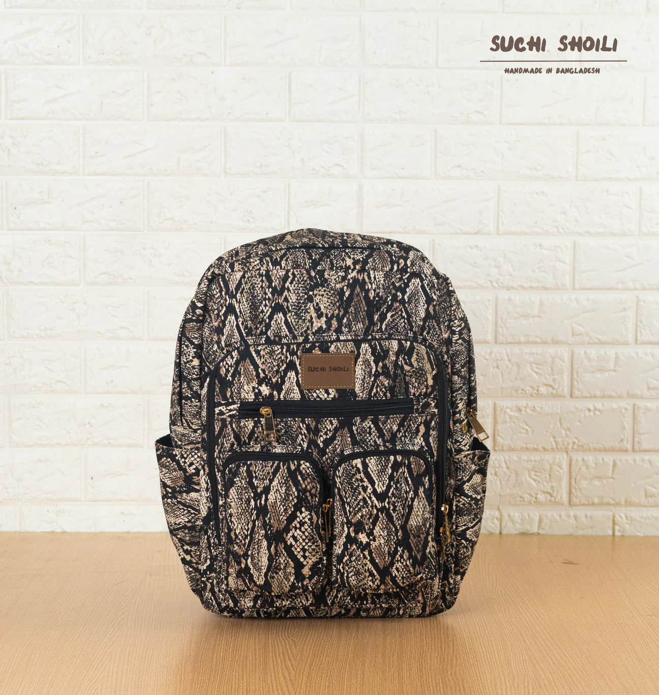Picture of Snakeskin Nandita Backpack